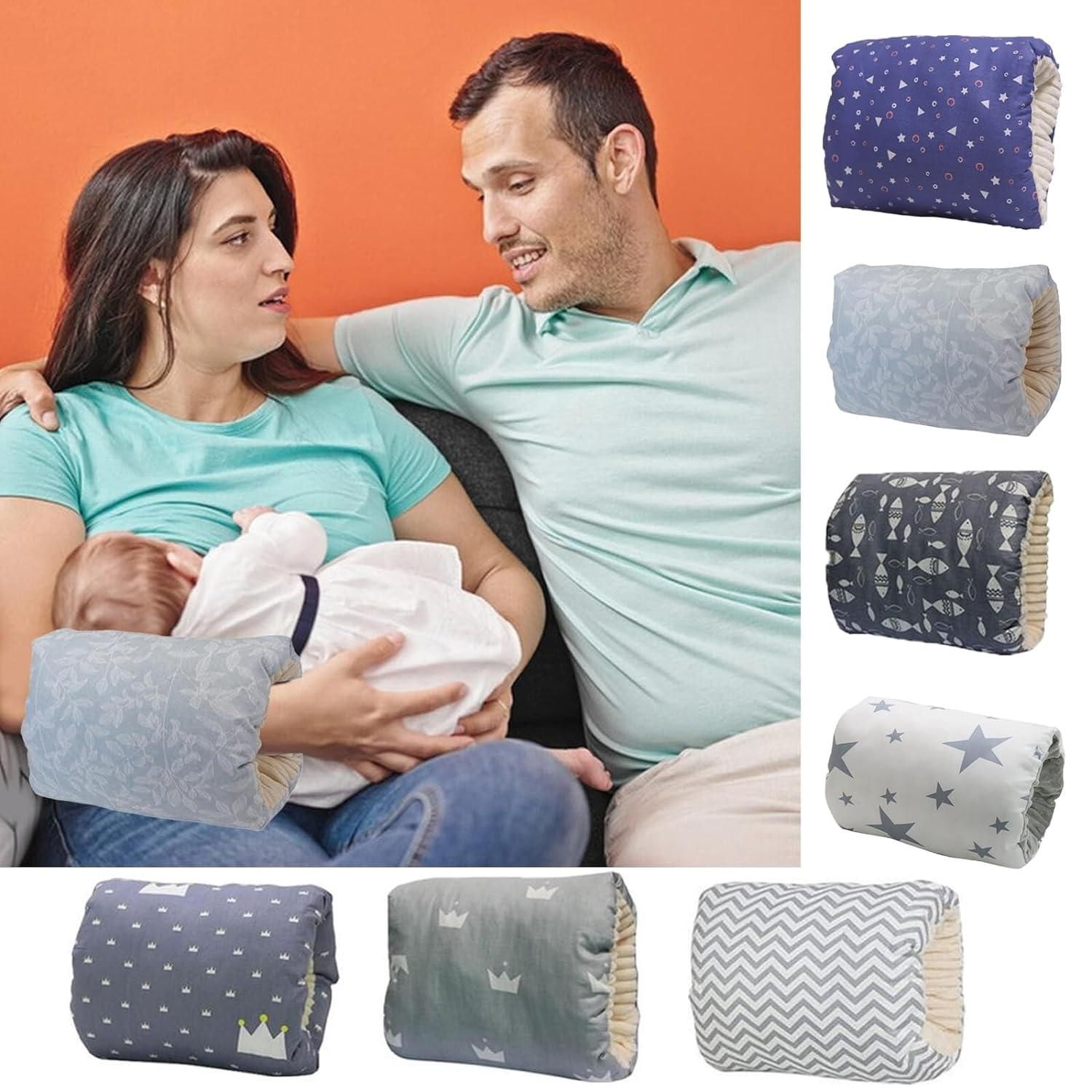 Cozie Cradle Baby Pillow – Soft Cotton Feeding & Nursing Support Pillow | Pack of 1 - UrbanZelvia
